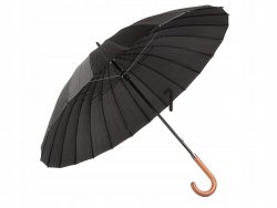 Verk 25001 Deštník holový 24 drátů, 105 cm černý 