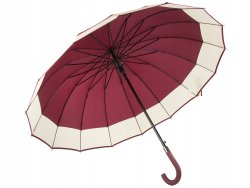 Verk 25016 Dáždnik holový 16 drôtov, 108 cm, vínová