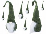 Verk 26009 Vánoční dekorace Skřítek 30 cm zelený
