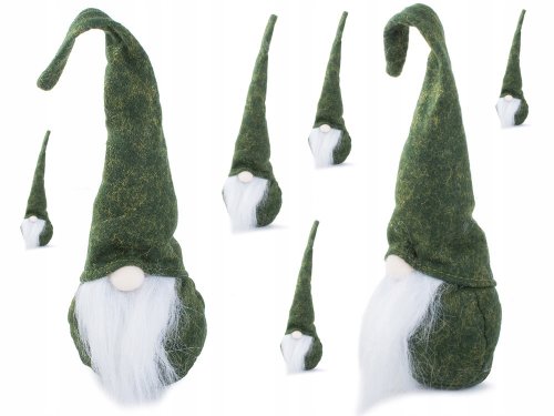Verk 26009 Vánoční dekorace Skřítek 30 cm zelený
