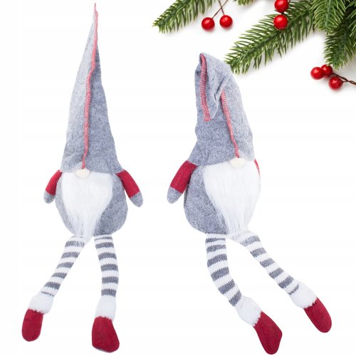 Verk 26010 Vianočné dekorácie Škriatok 50 cm šedý