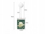 Verk 26015 Závesná vianočná 3D LED dekorácia svietiaci zvonček