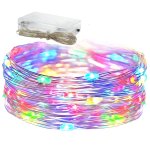 Verk 26020 Svetelná reťaz na batérie 100 LED multikolor 10 m