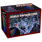 Verk 26021 Vianočné osvetlenie Cencúle 288 LED, 50 cm, IP44, 230V multikolor