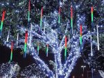 Verk 26021 Vianočné osvetlenie Cencúle 288 LED, 50 cm, IP44, 230V multikolor