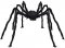 Verk 26035 Gigantický pavúk 90 cm, čierna