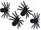 Verk 26047 Pavúky sada 4 ks, čierna