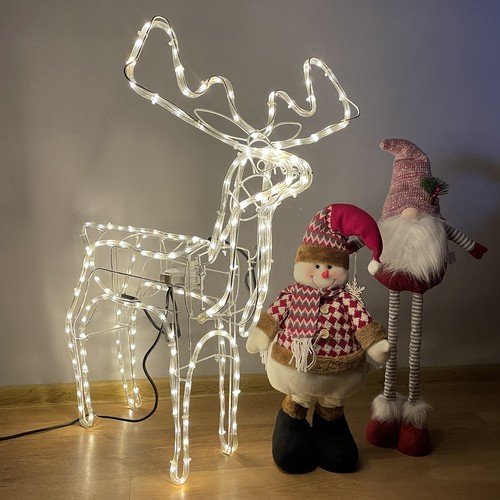 Ruhhy 22509 Vianočné LED Sob 80 x 90 cm, IP44, teplá biela