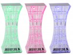 Verk 12307 Krištáľová LED stolná lampa, RGB, dotykový panel, diaľkové ovládanie