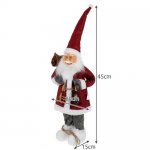 Ruhhy 22352 Vianočné dekorácie Santa Claus 45 cm