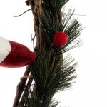 Ruhhy 22350 Vianočná dekorácia veniec na dvere ELF 55 cm