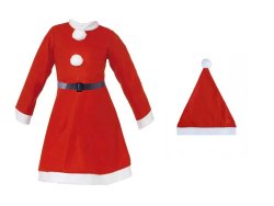 Verk 26075 Kostým Santa Claus - dievčenské