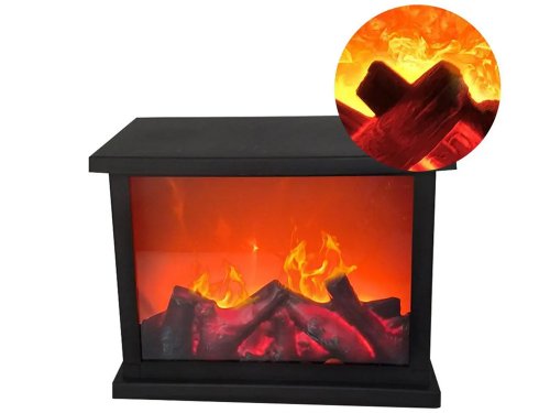 Verk 26076 Dekoračný Krb s plápolajúcim ohňom LED