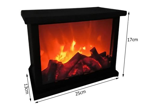 Verk 26076 Dekoračný Krb s plápolajúcim ohňom LED
