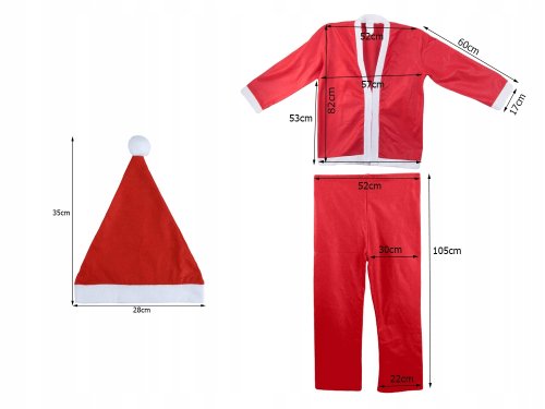 Verk 26074 Santa Claus oblek