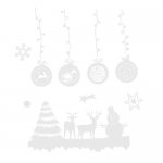 Ruhhy 22253 Vianočné nálepky na okno - Merry Christmas