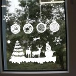 Ruhhy 22253 Vianočné nálepky na okno - Merry Christmas
