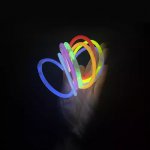 Kruzzel 22889 Svietiace náramky Lightstick 100 ks farebné