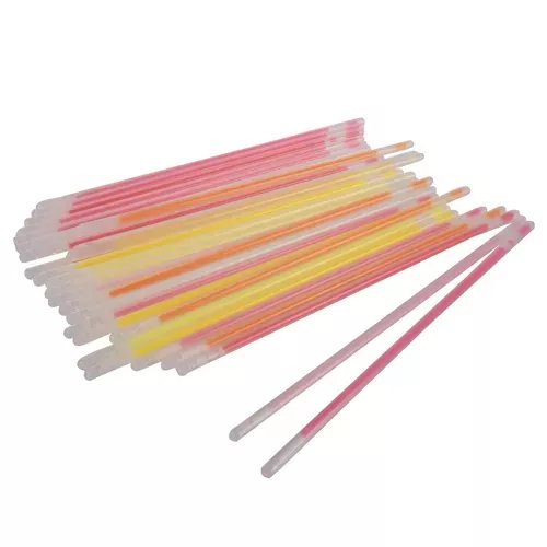 Kruzzel 22889 Svietiace náramky Lightstick 100 ks farebné