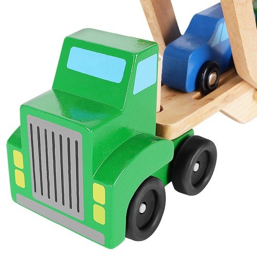 Kruzzel 22698 Ťahač s návesom na prepravu áut 32 cm