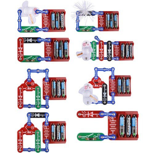 Kruzzel 22505 Vzdělávací elektronická stavebnice