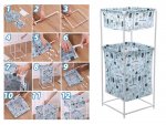 Verk 24243 Kôš na bielizeň 40 L, biela