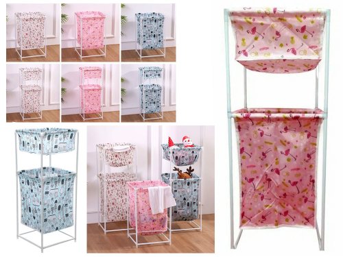 Verk 24243 Kôš na bielizeň 40 L, biela