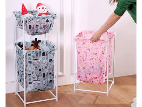 Verk 24243 Kôš na bielizeň 40 L, biela
