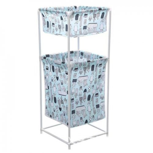 Verk 24243 Kôš na bielizeň 40 L, biela