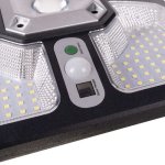 Izoxis 22736 Pouliční osvětlení solární 220 LED COB, IP65, 8 W, černé