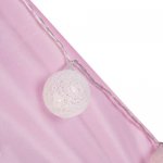 Kruzzel 22653 Dětský stan - holčičí se světýlky růžový