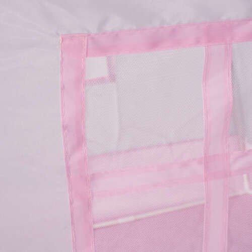 Kruzzel 22653 Dětský stan - holčičí se světýlky růžový