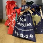 Ruhhy 22251 Sada vánočních dárkových tašek 8 ks