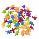 Kruzzel 22496 Dinosauři vzdělávací sada montessori 48 ks