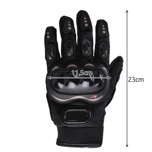 Trizand 22632 Motocyklové rukavice veľ. XL čierna