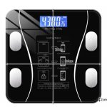Ruhhy 22525 Analytická osobní váha Bluetooth 180 kg černá