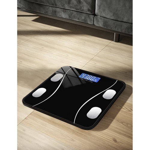 Ruhhy 22525 Analytická osobní váha Bluetooth 180 kg černá