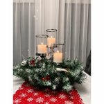 Ruhhy 22302 Vánoční věnec s ozdobami XL, 45 cm