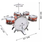 Kruzzel 22464 Detské bubny set