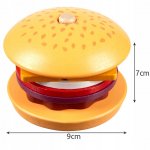 Kruzzel 22673 Detský drevený hamburger