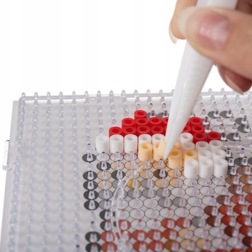 Kruzzel 22424 Zažehlovací korálky sada 6000 ks + šablony