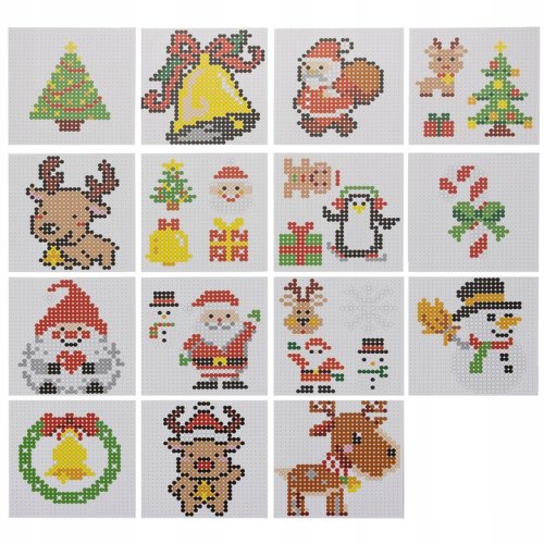 Kruzzel 22424 Zažehlovací korálky sada 6000 ks + šablony