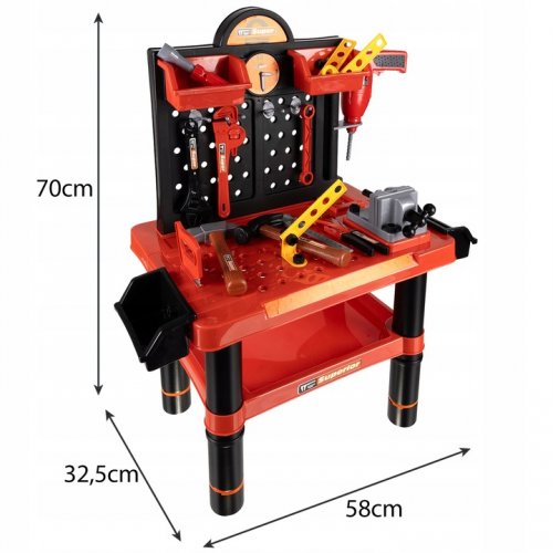 Kruzzel 22950 Dětská dílna s nářadím