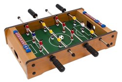 Kruzzel 21909 Stolný futbal 51 x 50 x 10 cm hnedá