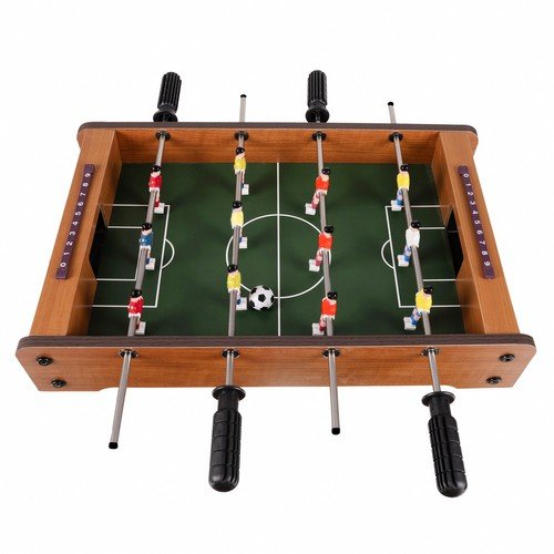 Kruzzel 21909 Stolní fotbálek 51 x 50 x 10 cm hnědá
