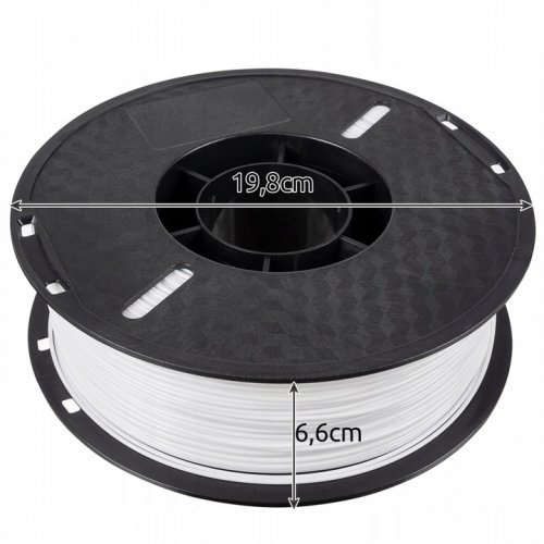 Malatec 22041 Tlačová struna PLA 3D 1kg 1.75 mm biela