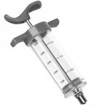 Ruhhy 23055 Praktická striekačka na mäso, 3 x ihla