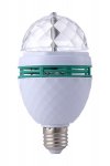 GGV LED Disko žiarovka E27 3W RGB + redukcia