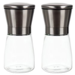 Ruhhy 23027 Sada ručních mlýnků na sůl a pepř 2 ks