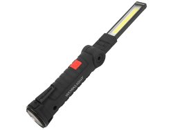 Verk 11396 Multifunkční LED COB svítilna s otočnou hlavou 5 v 1